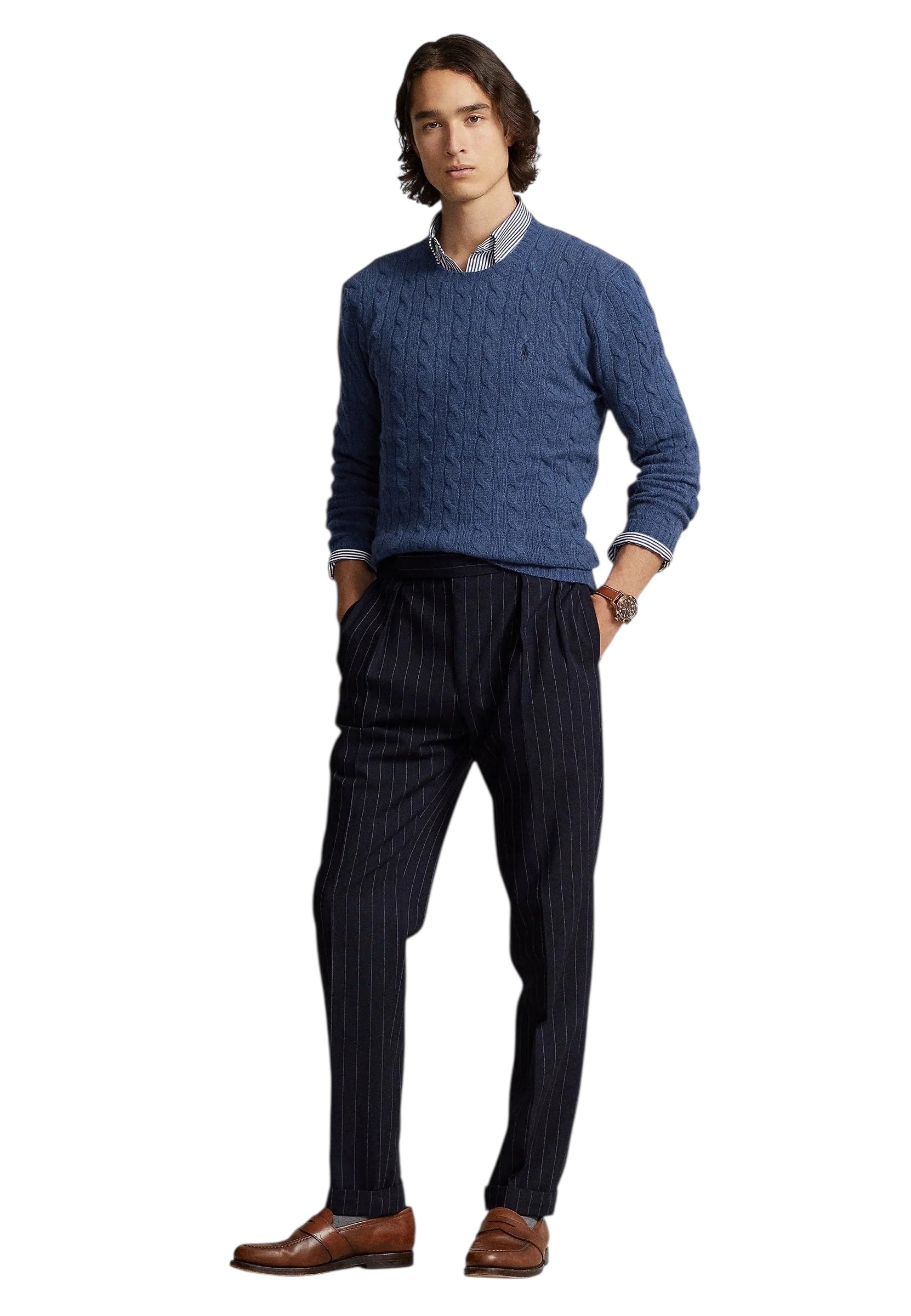 Polo Ralph Lauren Cable Knit Wool-Cashmere Jumper