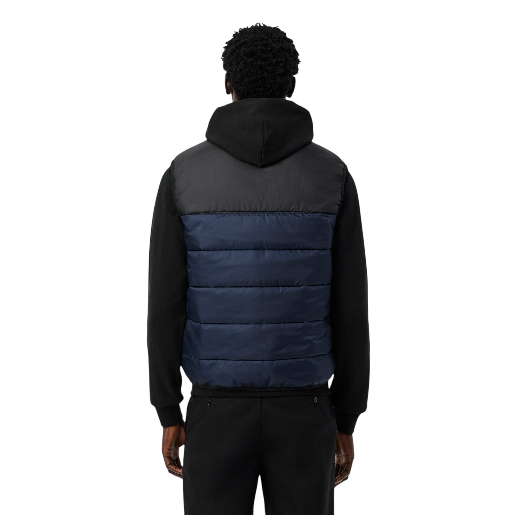 Lacoste Water-Repellent Hooded Puffer Gilet