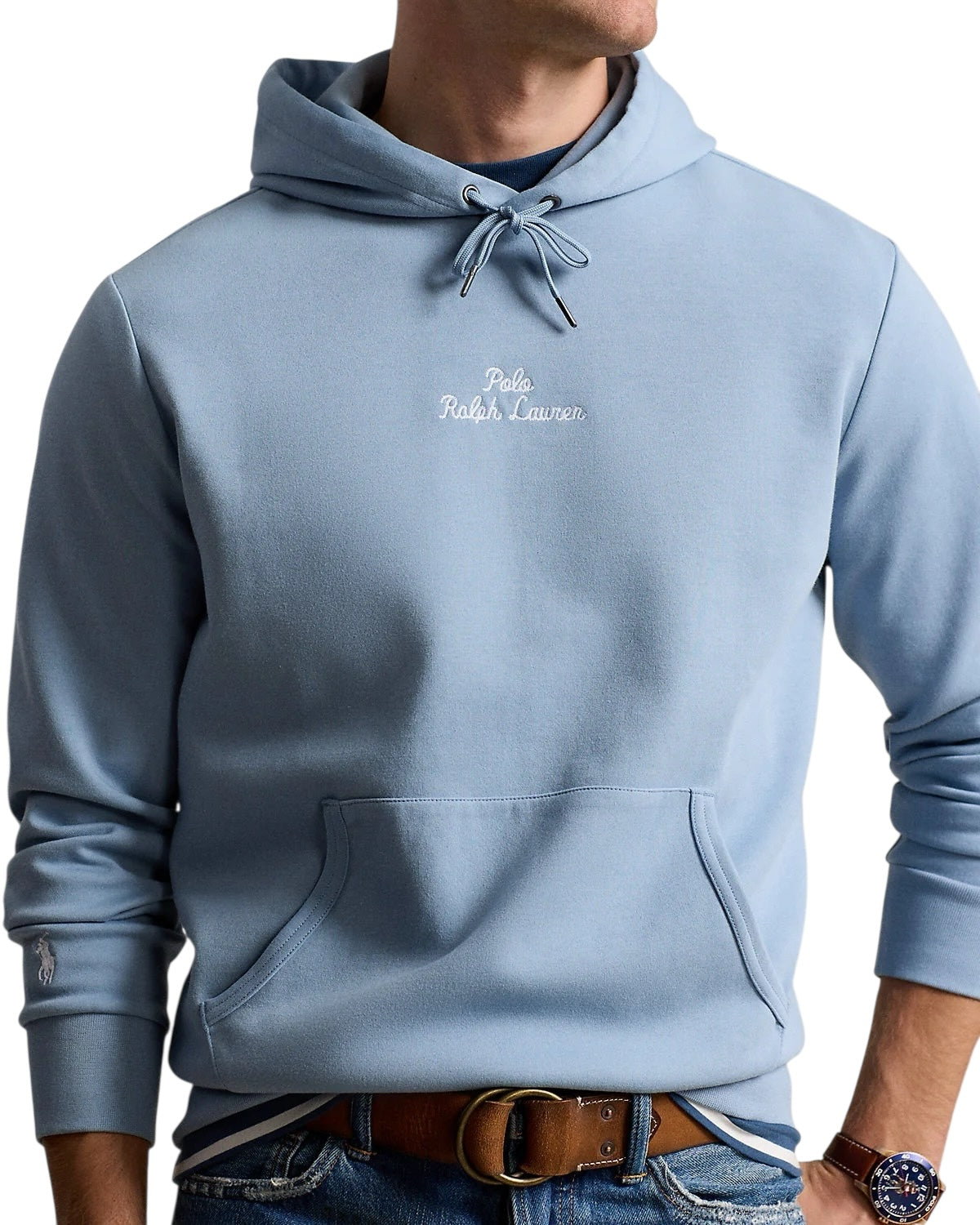 Polo Ralph Lauren Logo Double-Knit Hoodie