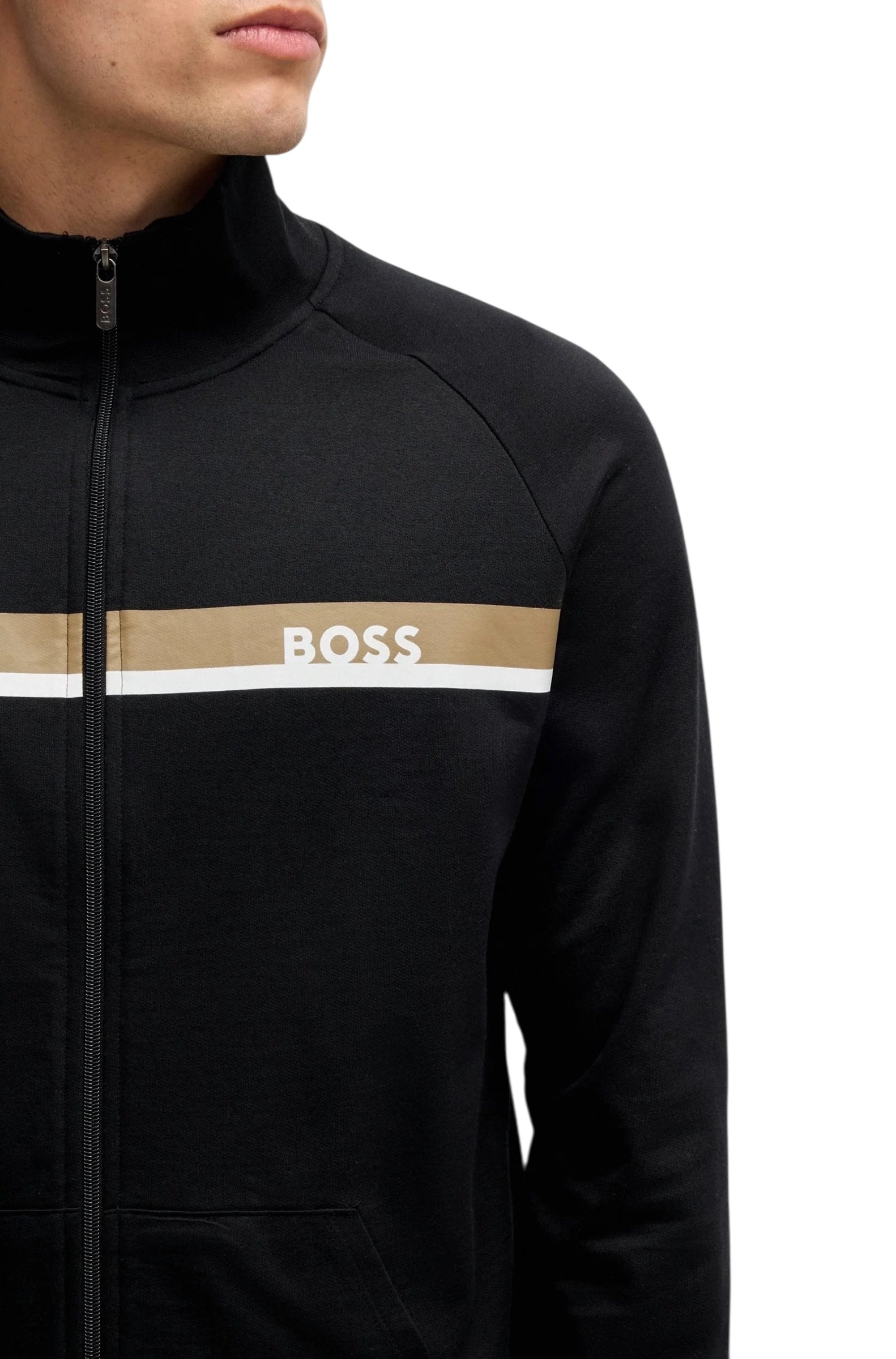 BOSS Authentic Z Zip-Up Jacket With Logo Detail