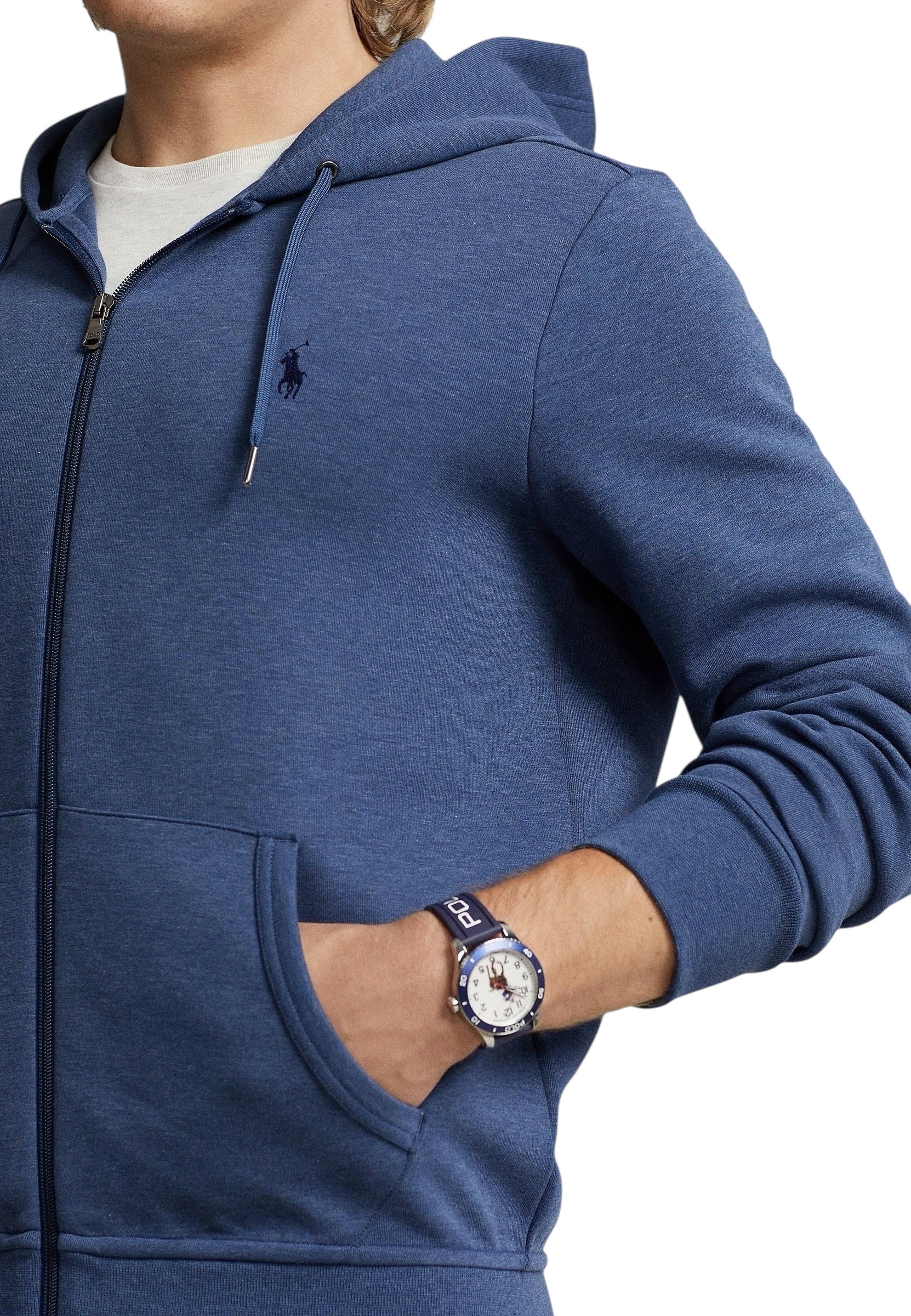 Polo Ralph Lauren Double-Knit Full-Zip Hoodie