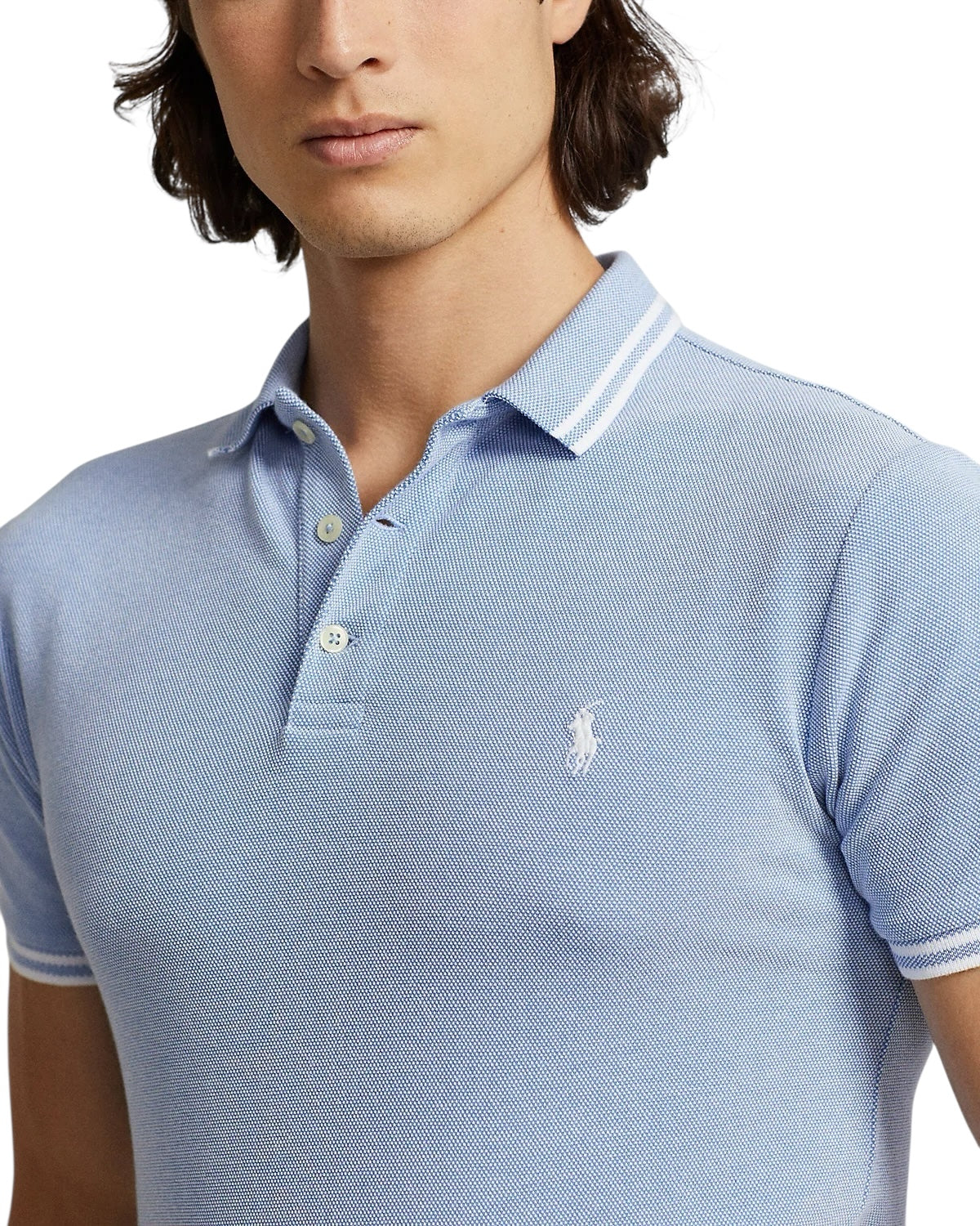 Polo Ralph Lauren Custom Slim Fit Stretch Mesh Polo Shirt