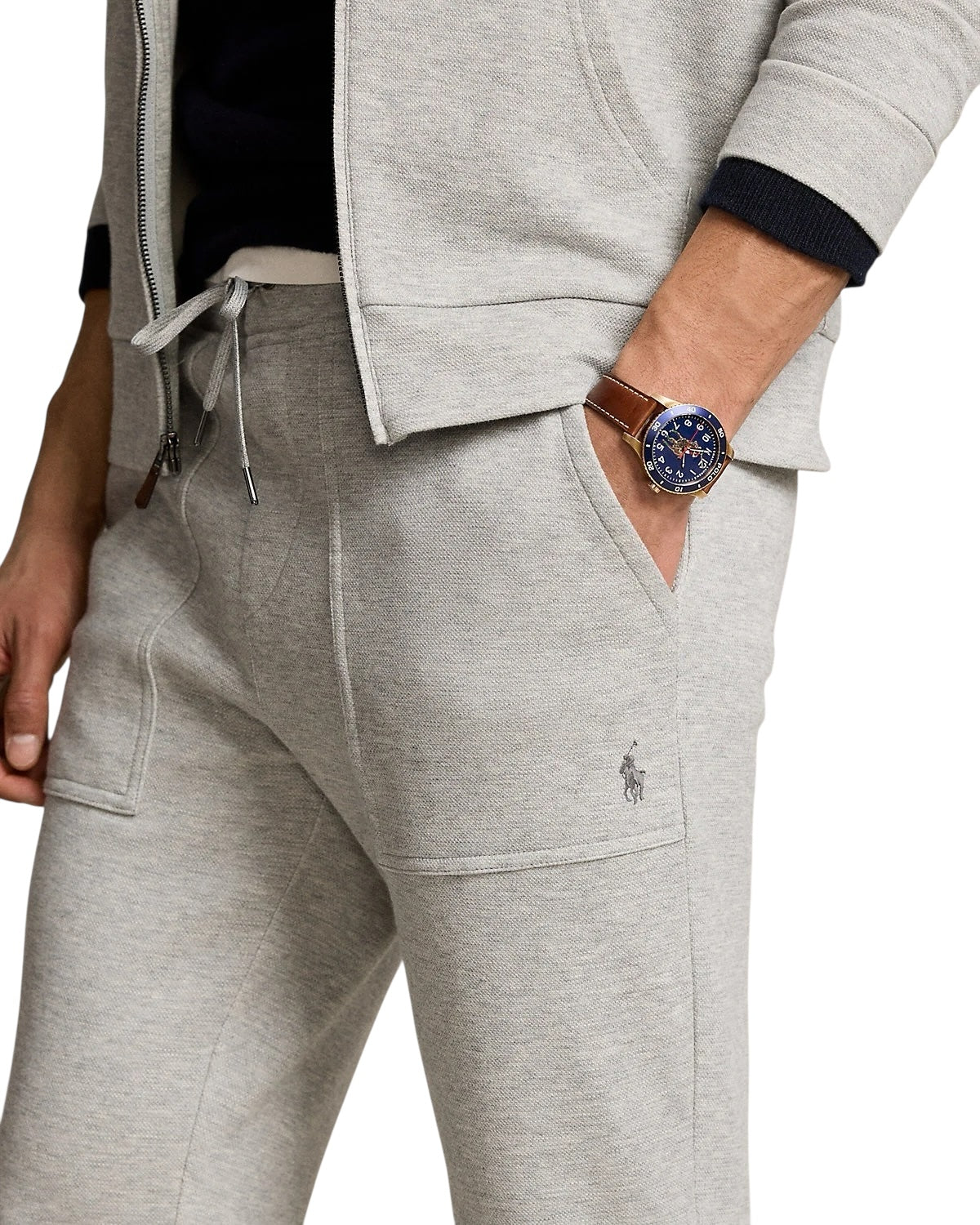 Polo Ralph Lauren Double Knit Mesh Jogging Bottoms