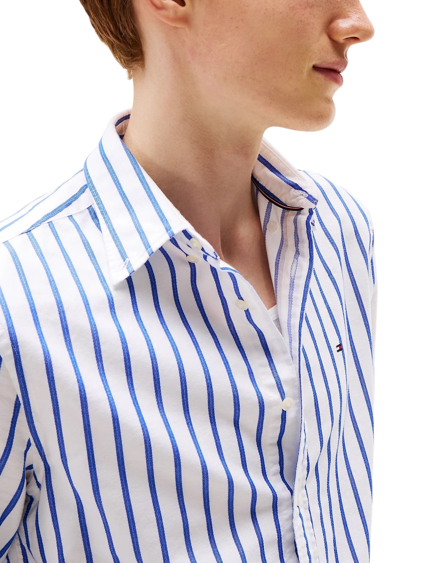 Tommy Hilfiger Regular Fit Stripe Oxford Shirt