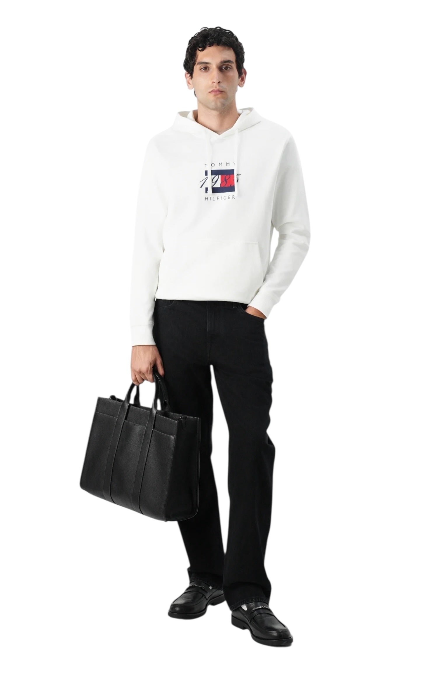 Tommy Hilfiger Flag Graphic Drawstring Hoody