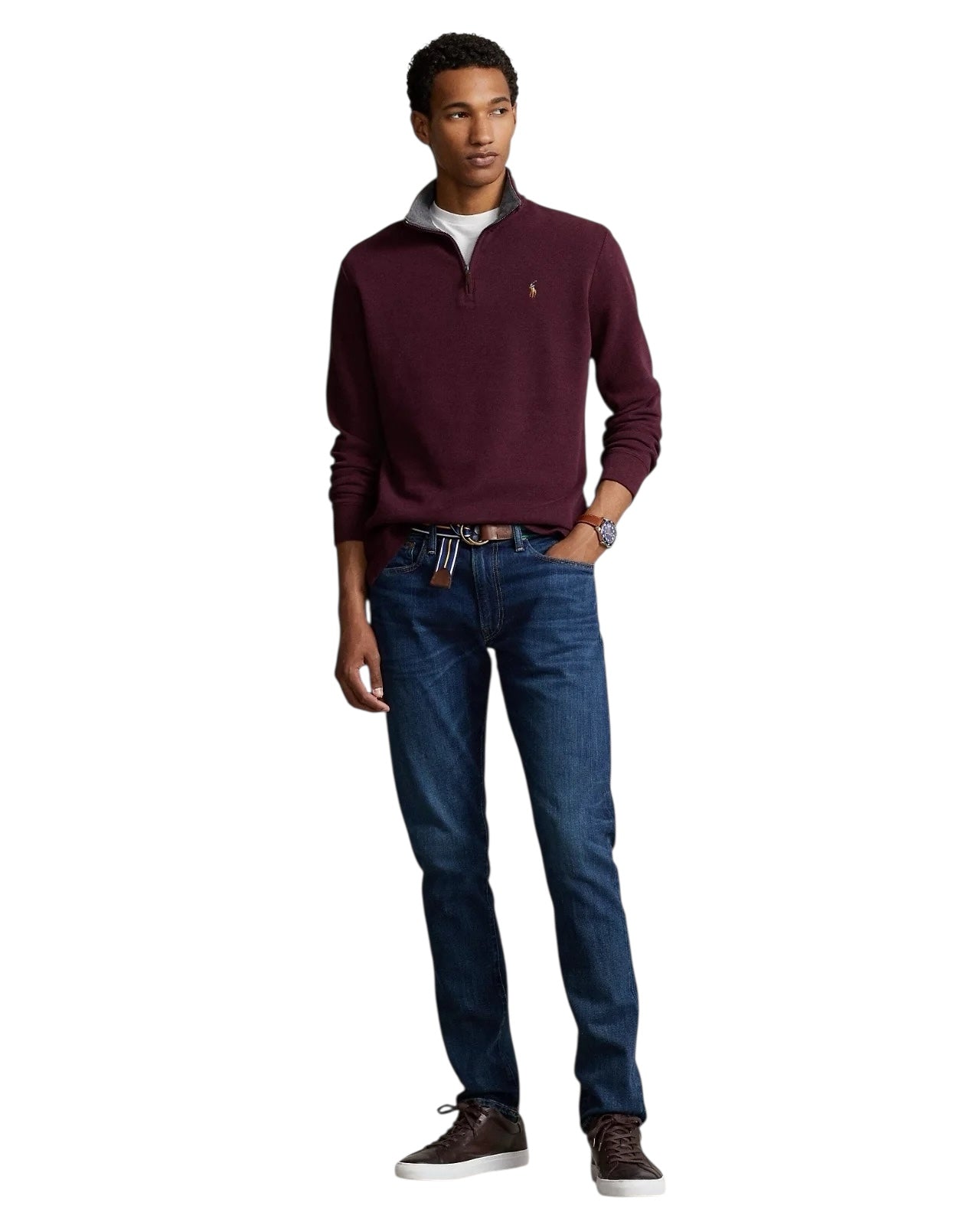 Polo Ralph Lauren Estate Rib Quarter-Zip Pullover