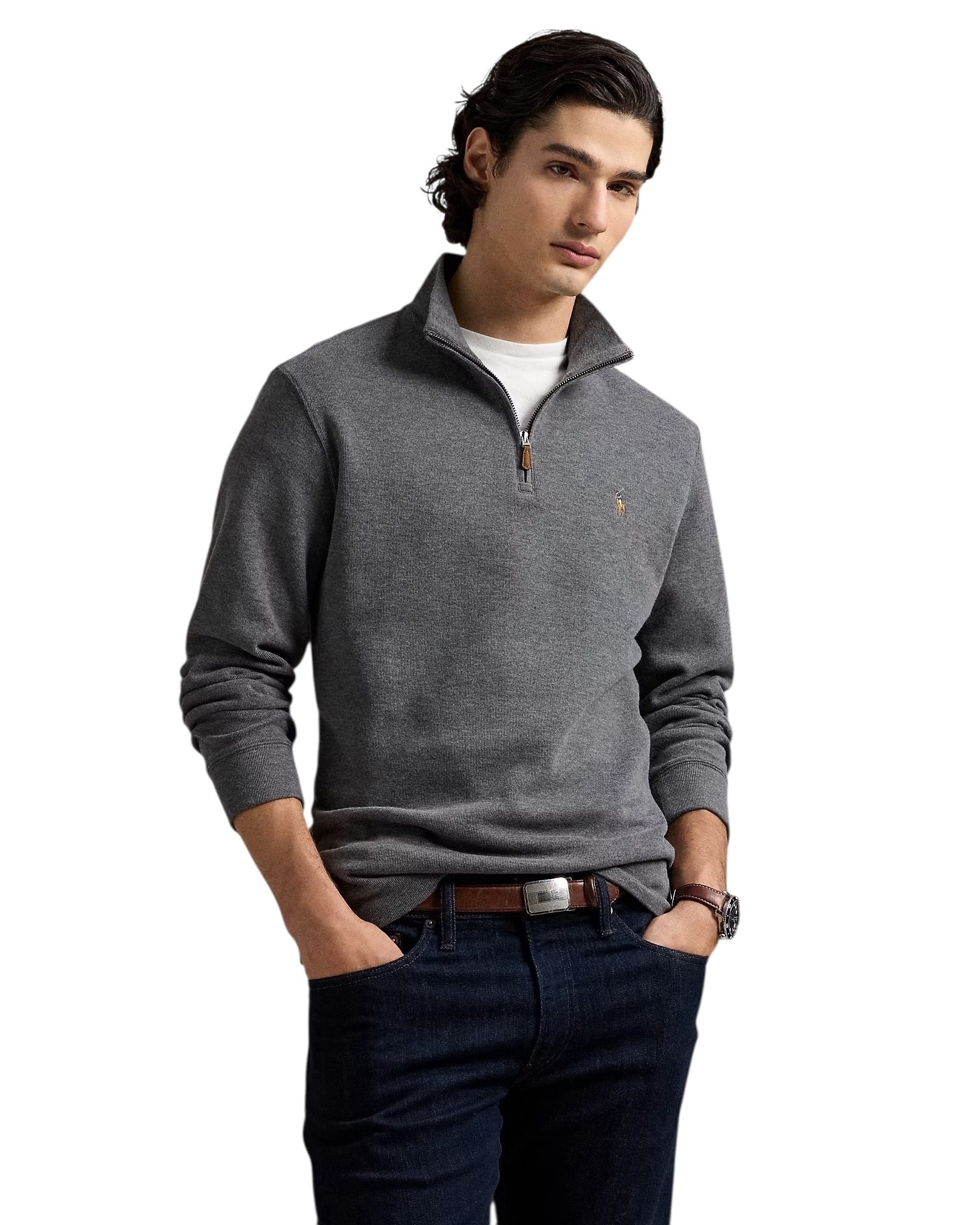 Polo Ralph Lauren Estate Rib Quarter Zip Pullover