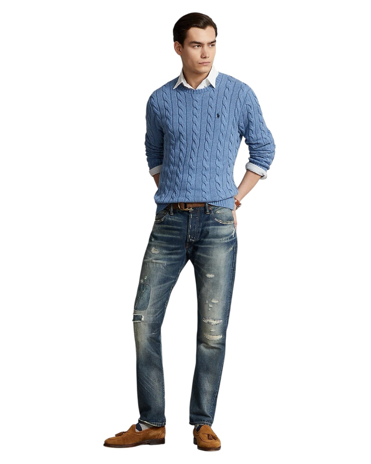 Polo Ralph Lauren Cable Knit Cotton Jumper