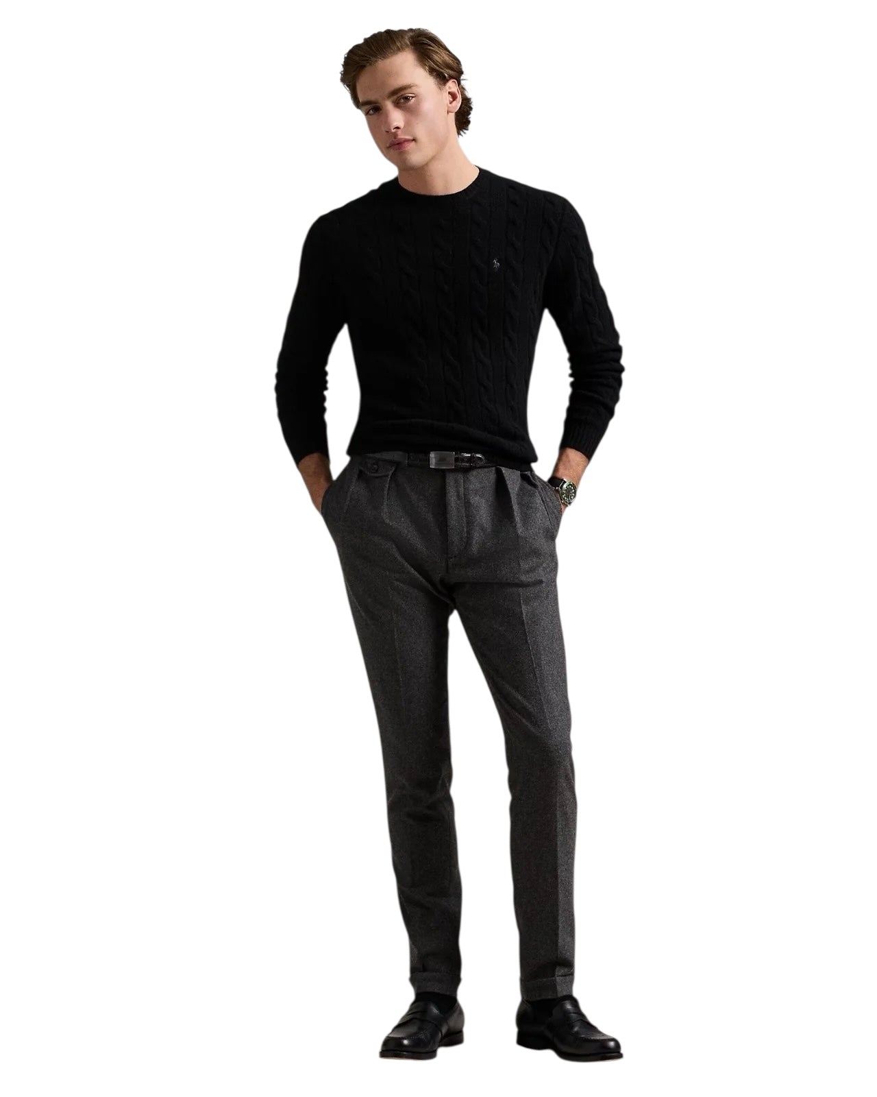 Polo Ralph Lauren Cable Knit Wool-Cashmere Jumper