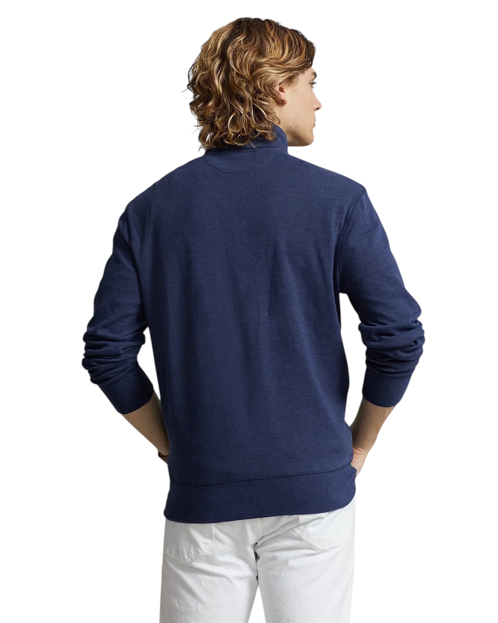 Polo Ralph Lauren Luxury Jersey Quarter-Zip Pullover