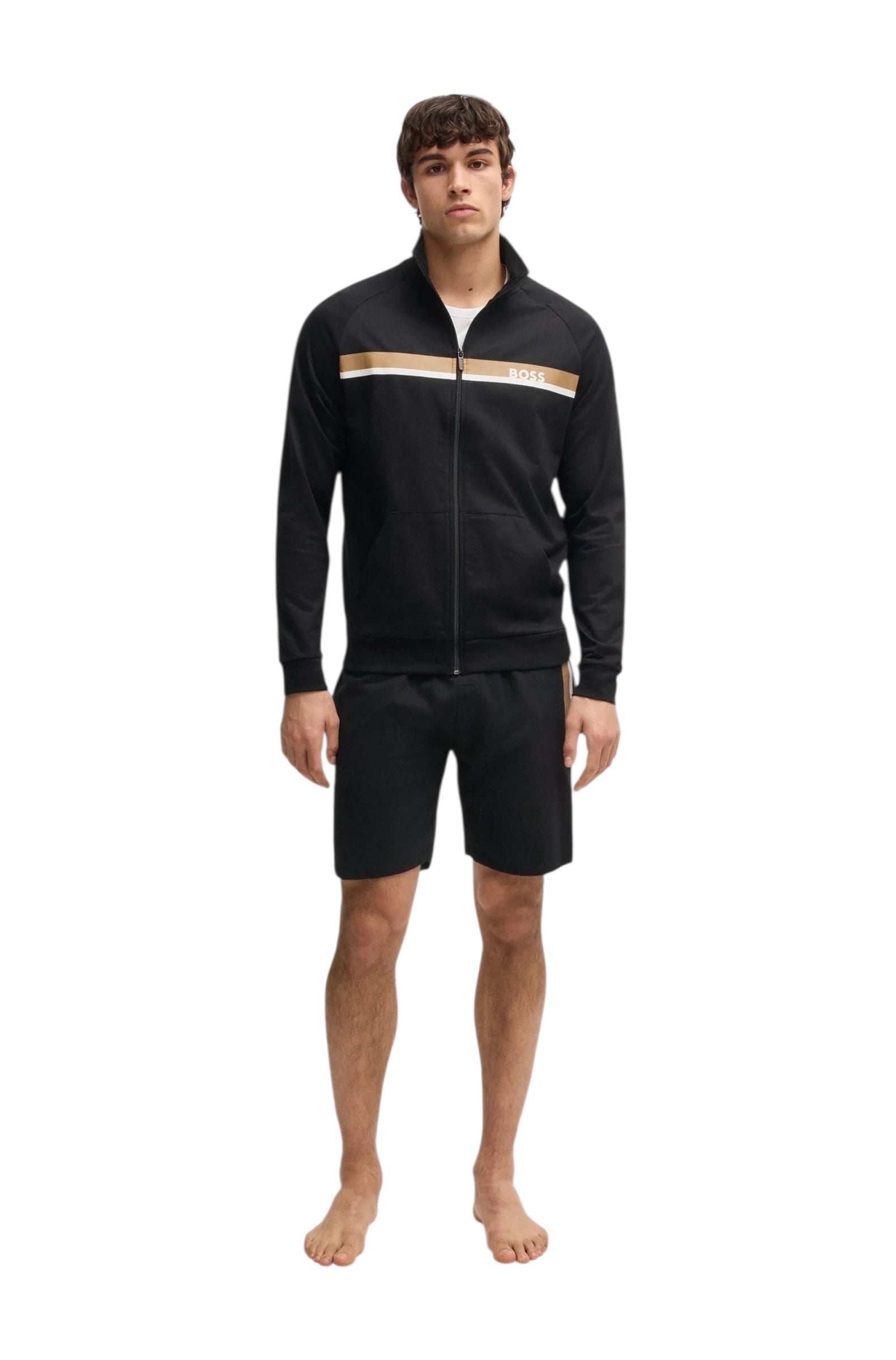 BOSS Authentic Z Zip-Up Jacket With Logo Detail