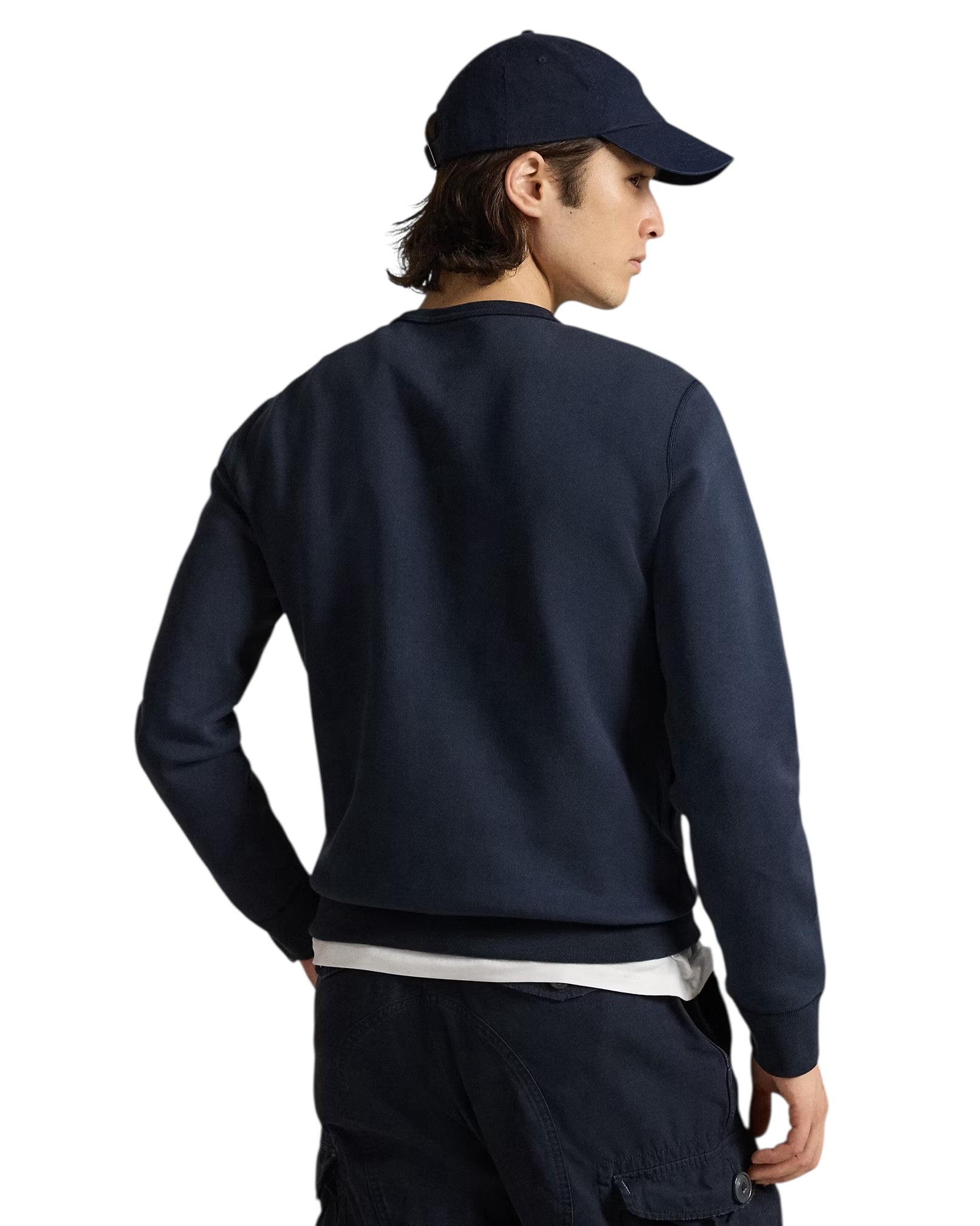 Polo Ralph Lauren Double-Knit Pullover Sweatshirt