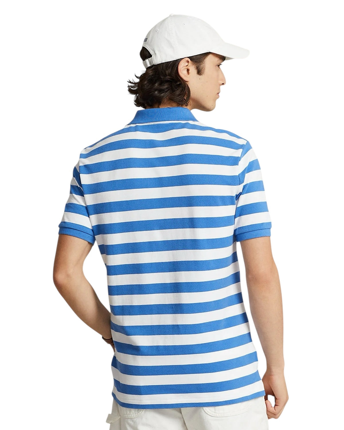 Polo Ralph Lauren Custom Slim Fit Striped Polo Shirt