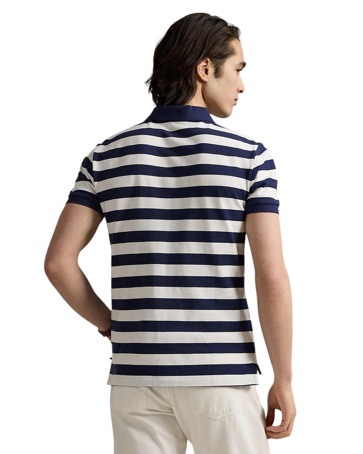 Polo Ralph Lauren Custom Slim Fit Striped Polo Shirt