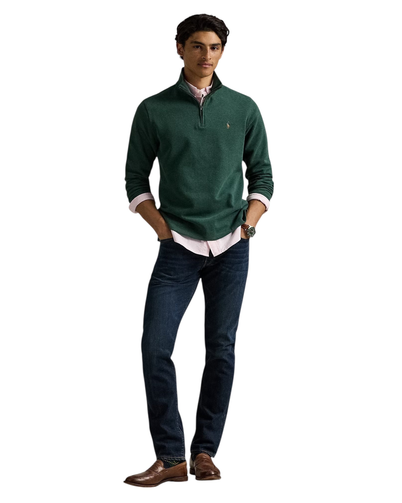 Polo Ralph Lauren Estate Rib Quarter-Zip Pullover