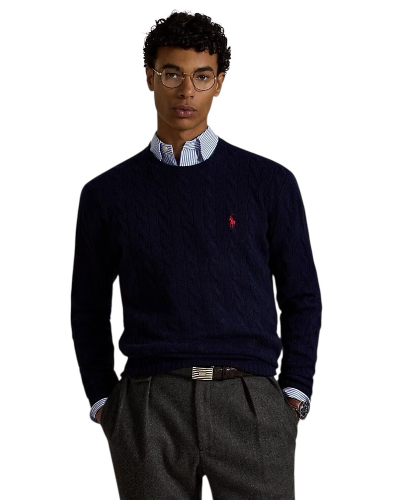 Polo Ralph Lauren Cable Knit Wool-Cashmere Jumper