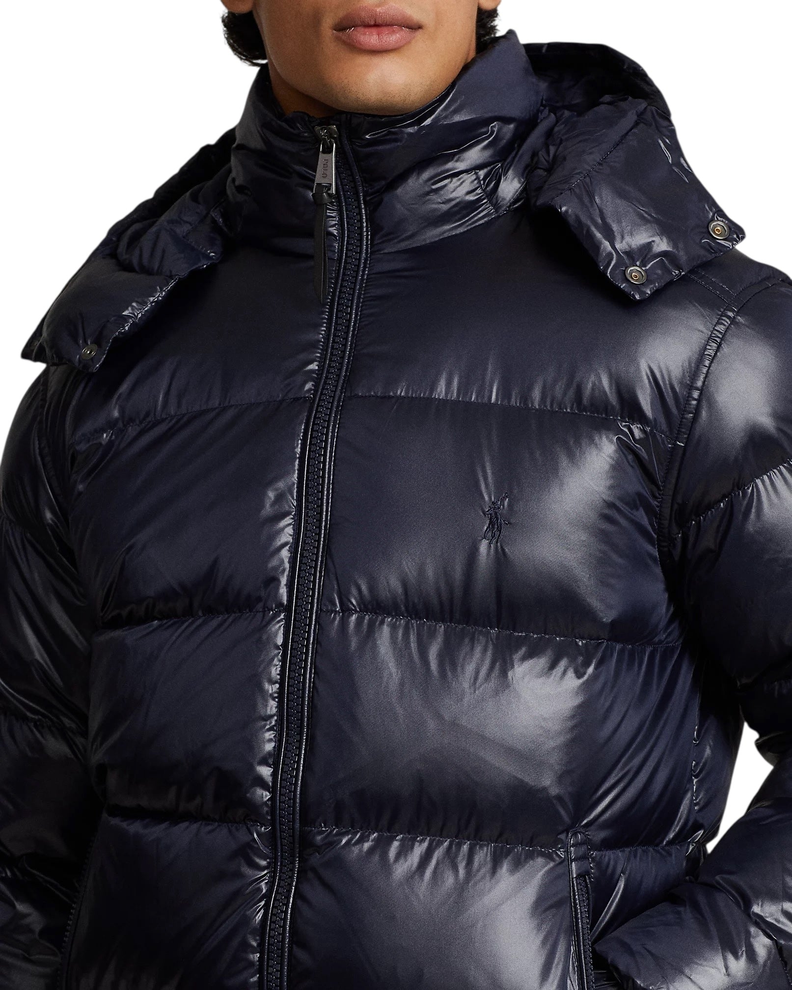 Polo Ralph Lauren Down Fill Glossed Water Repellent Puffer Jacket
