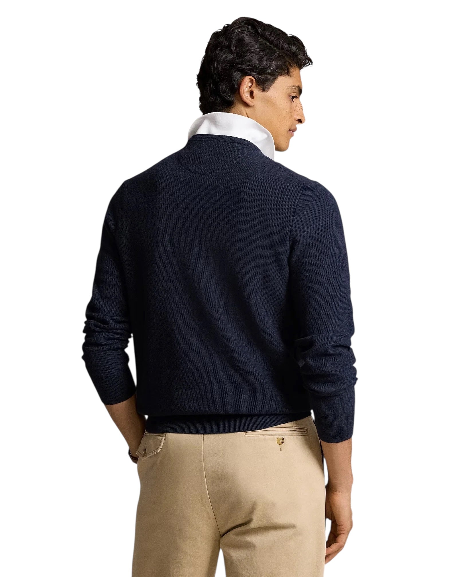 Polo Ralph Lauren Washable Wool Slim Fit Crew Neck Jumper