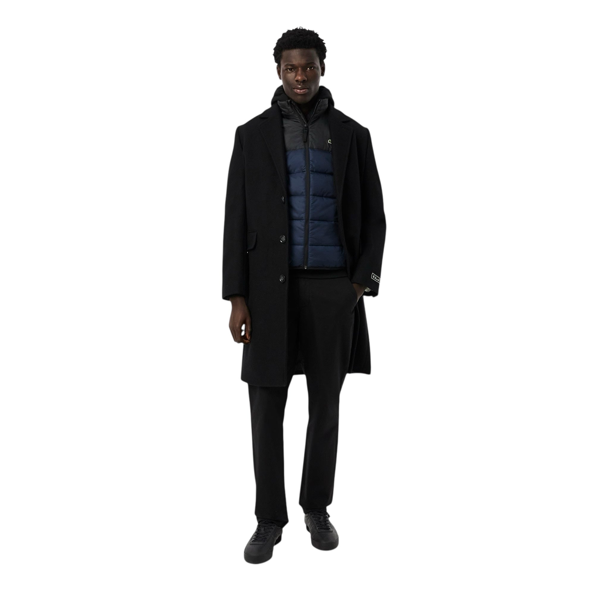 Lacoste Water-Repellent Hooded Puffer Gilet