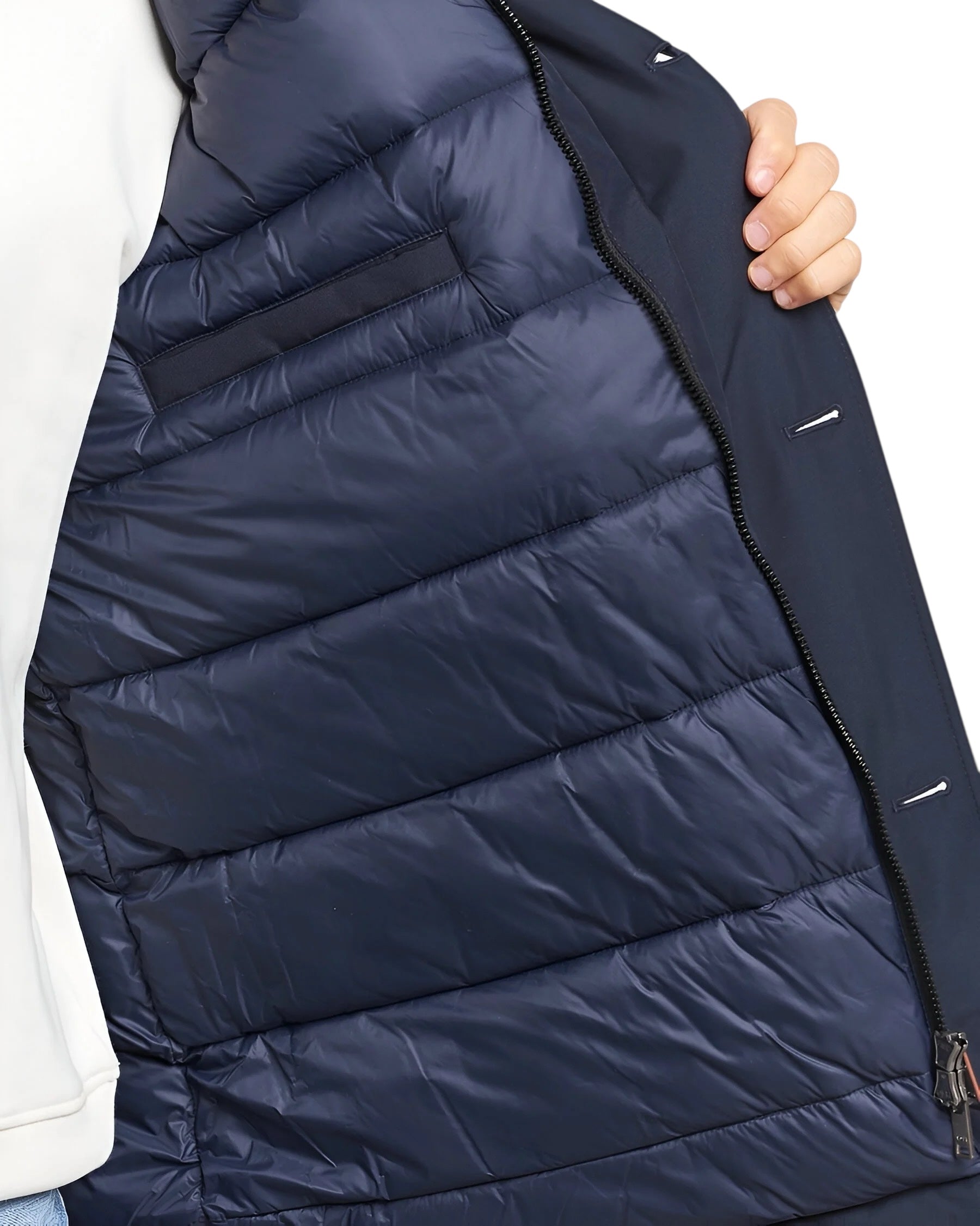 BOSS Osiass Water-Repellent Jacket With Detachable Hood