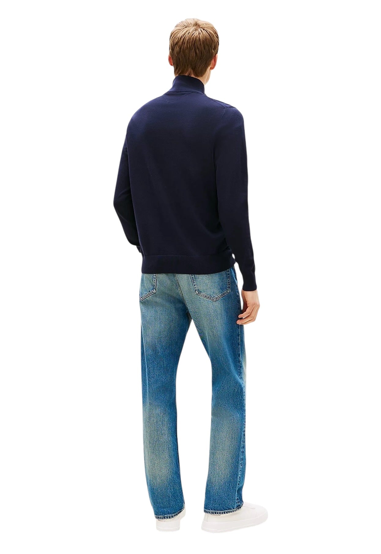 Tommy Hilfiger Quarter-Zip Mock Neck Jumper