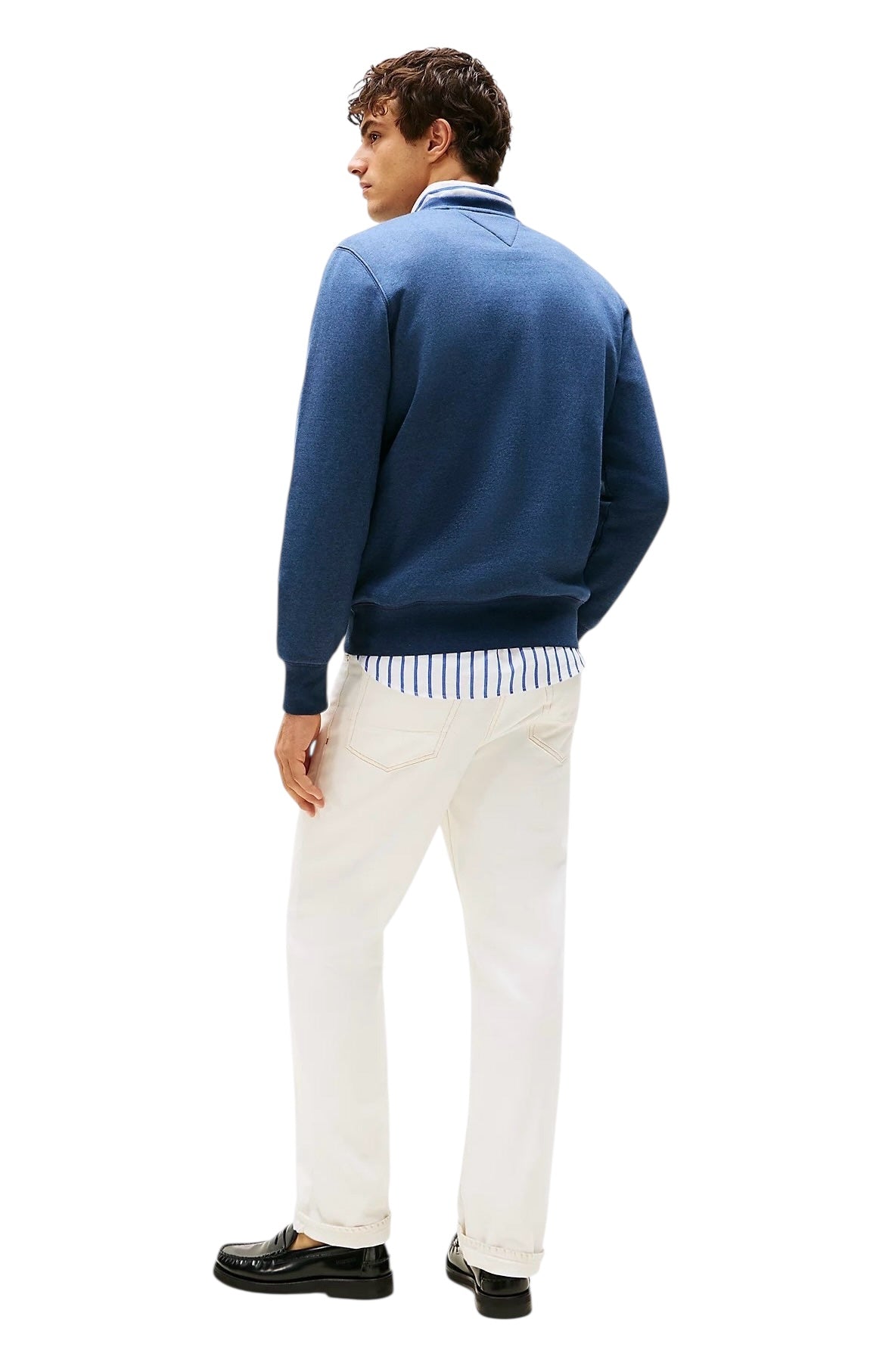 Tommy Hilfiger Logo Embroidery Flex Fleece Sweatshirt