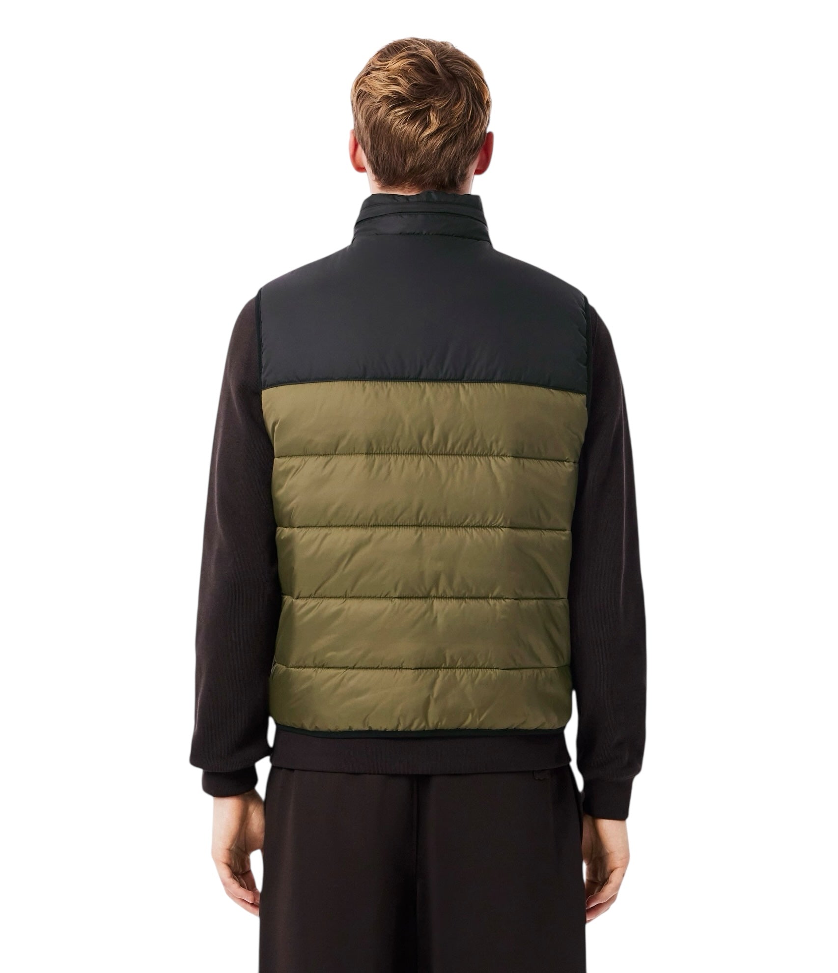 Lacoste Water-Repellent Hooded Puffer Gilet