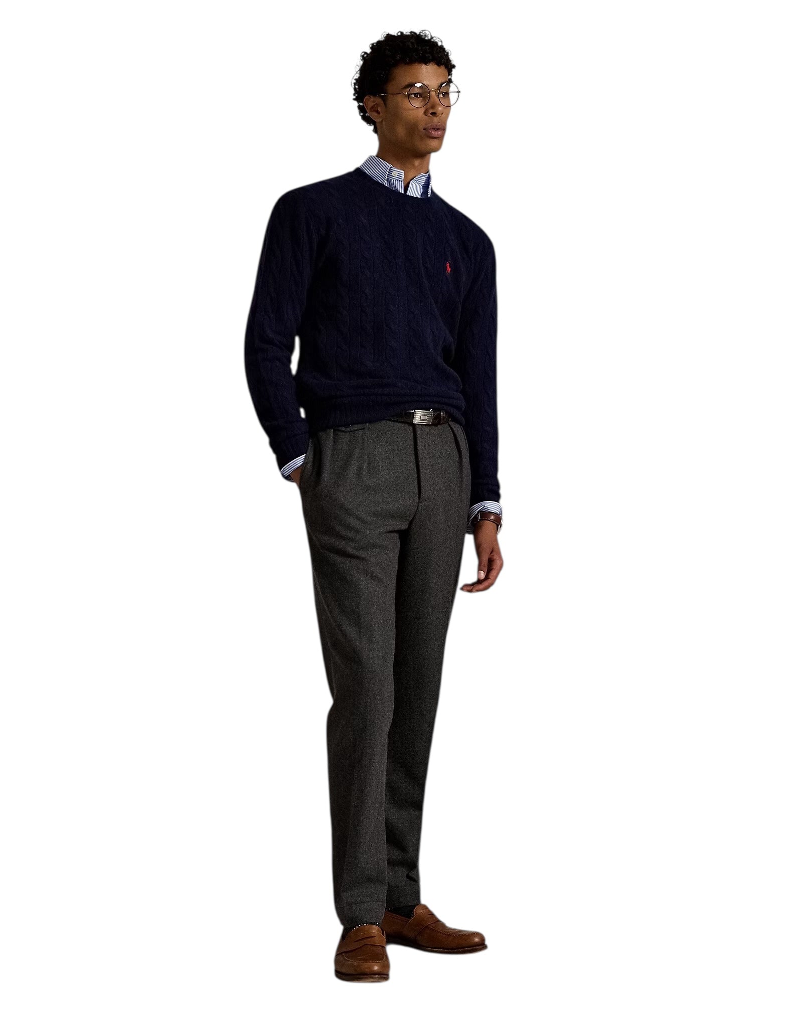 Polo Ralph Lauren Cable Knit Wool-Cashmere Jumper