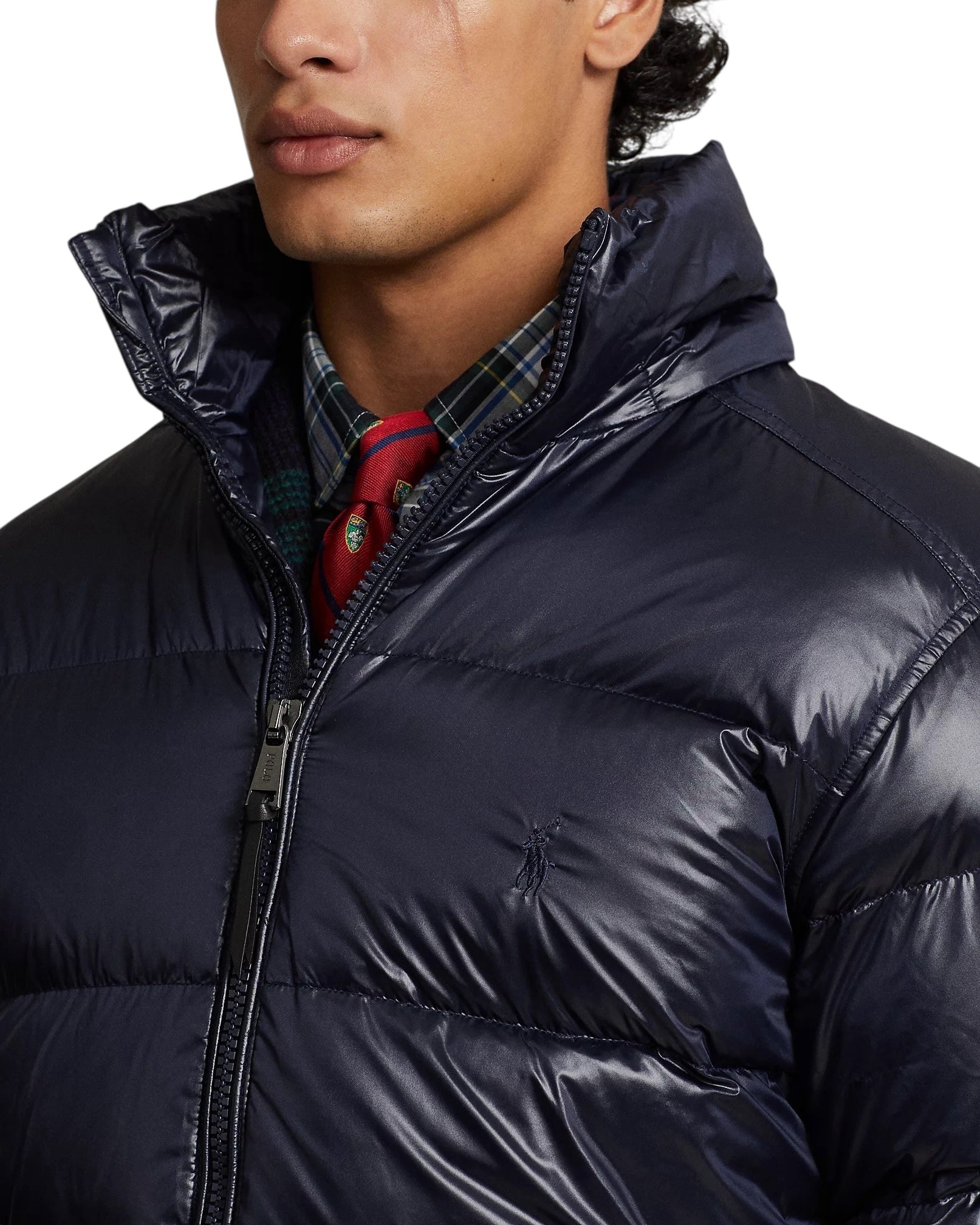 Polo Ralph Lauren Down Fill Glossed Water Repellent Puffer Jacket
