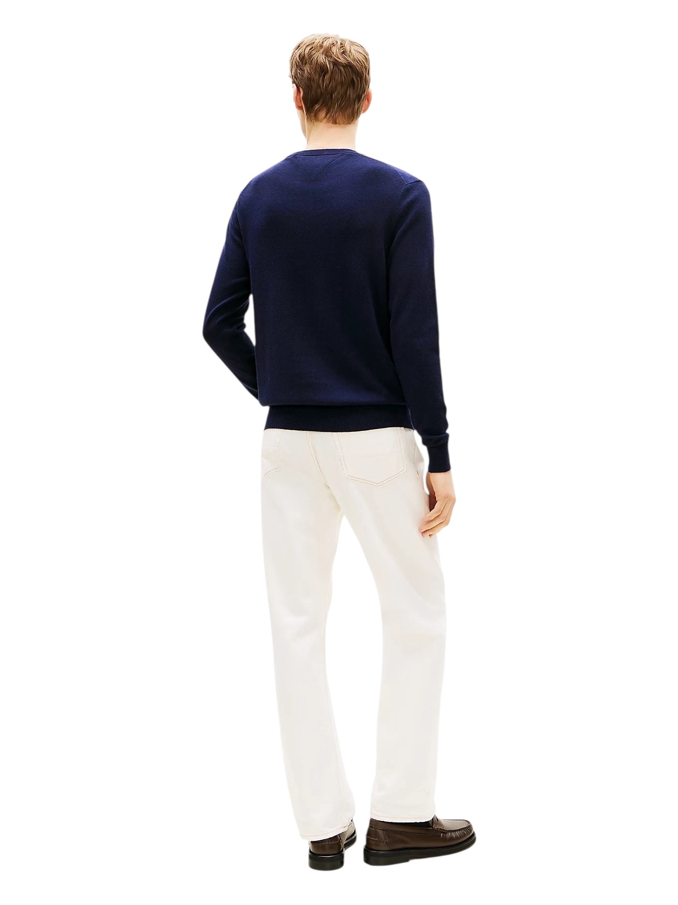 Tommy Hilfiger Crew Neck Jumper With Cashmere