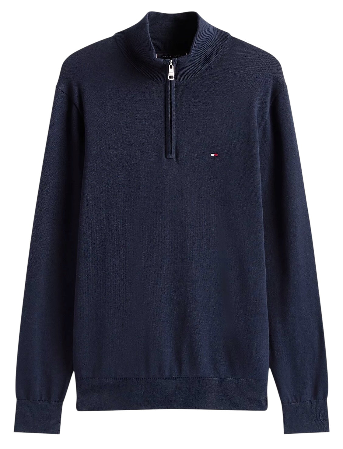 Tommy Hilfiger Quarter-Zip Mock Neck Jumper