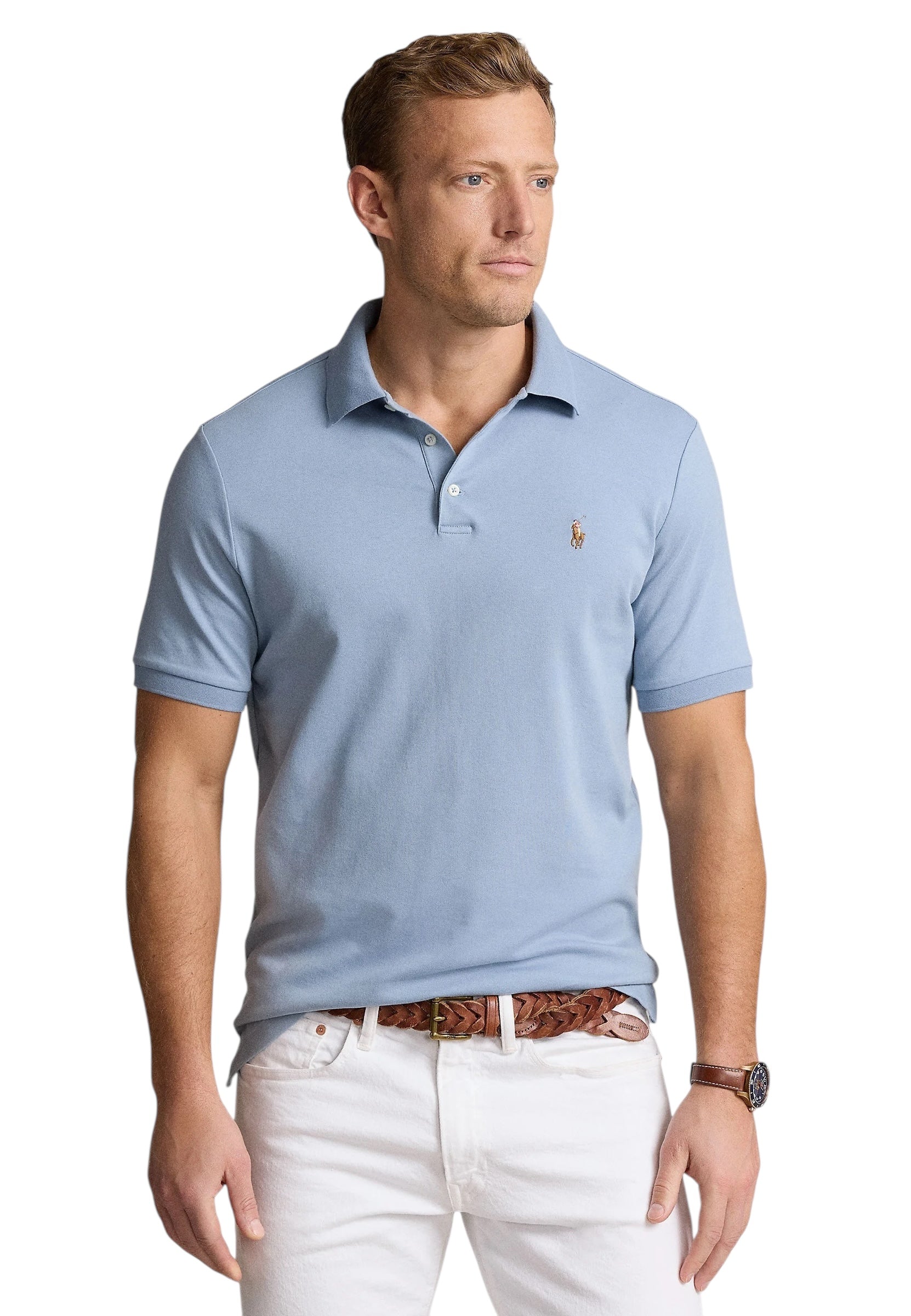 Polo Ralph Lauren Custom Slim Fit Soft Cotton Polo Shirt