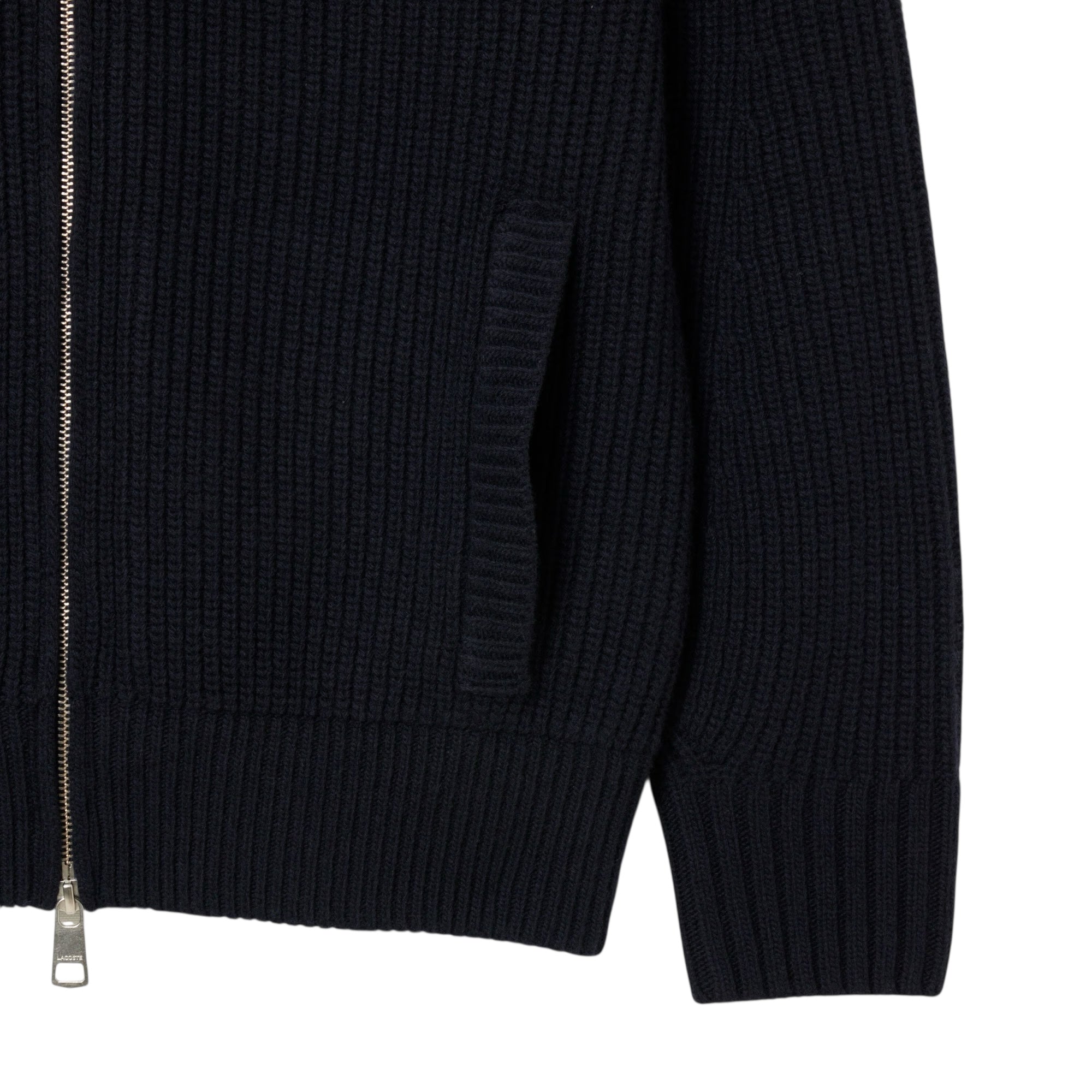 Lacoste Pure Wool High Neck Zipped Sweater