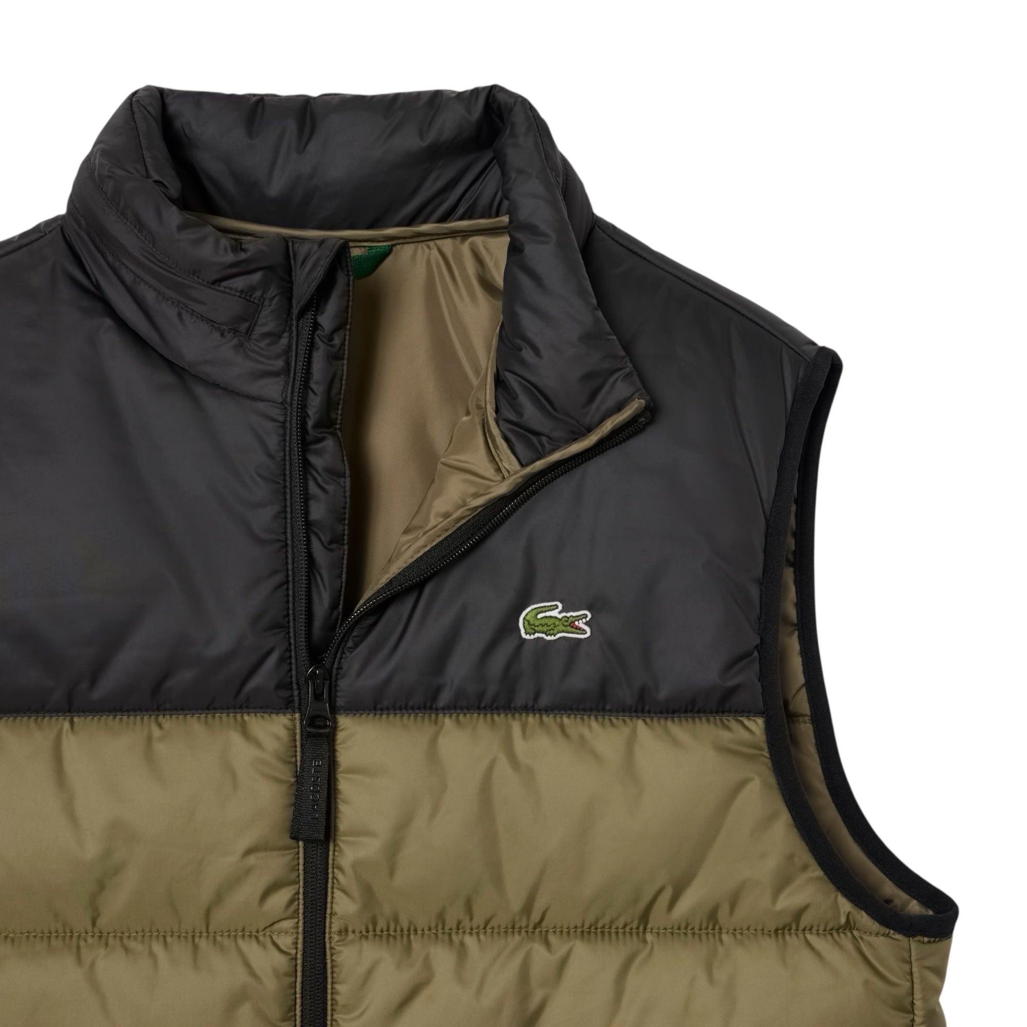 Lacoste Water-Repellent Hooded Puffer Gilet