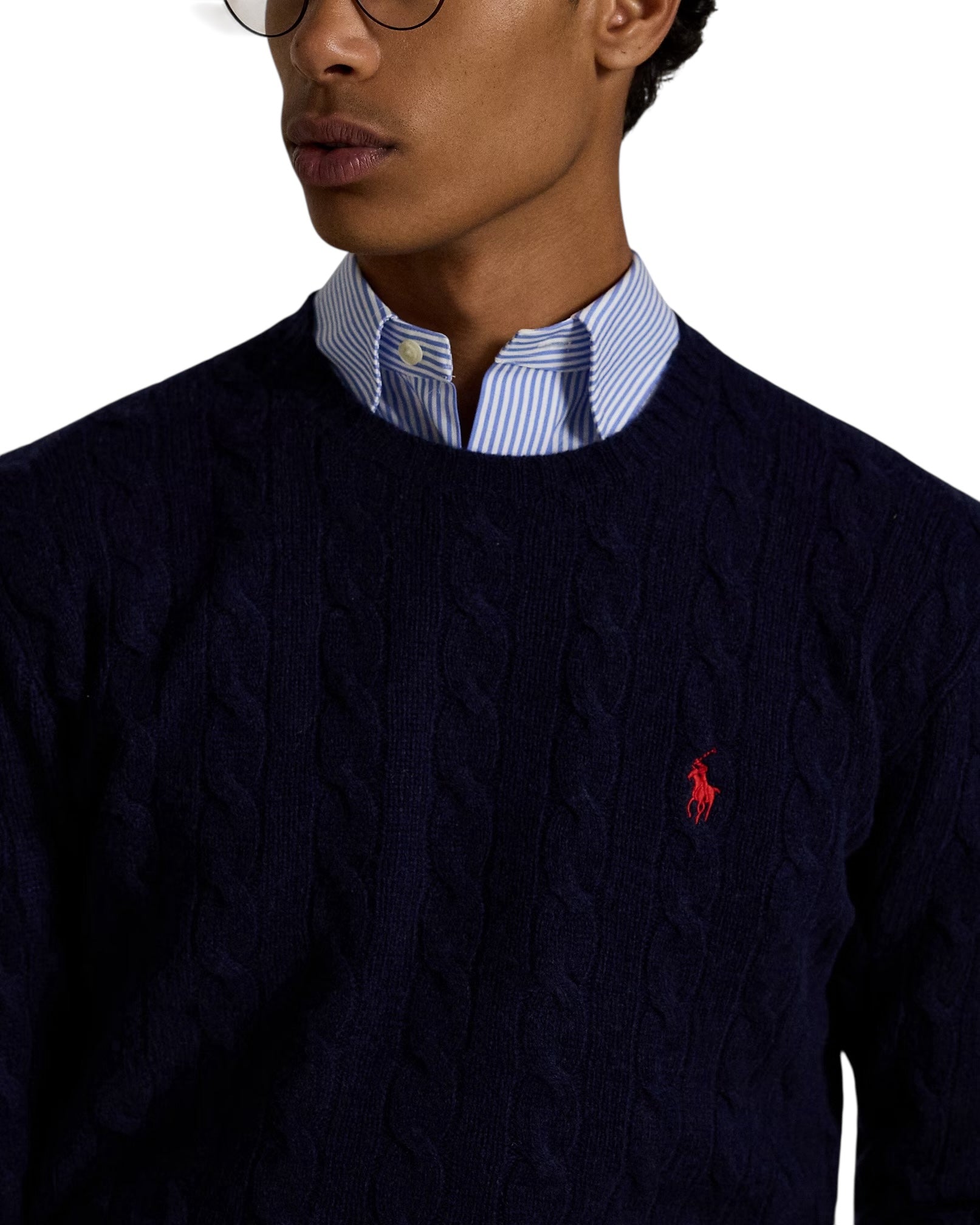 Polo Ralph Lauren Cable Knit Wool-Cashmere Jumper