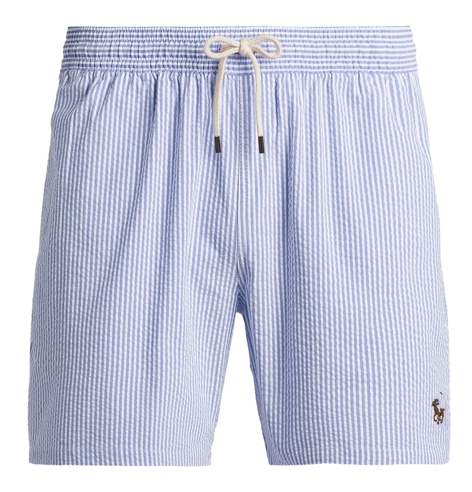 POLO RALPH LAUREN 14.5 CM TRAVELLER SEERSUCKER SWIMMING TRUNK