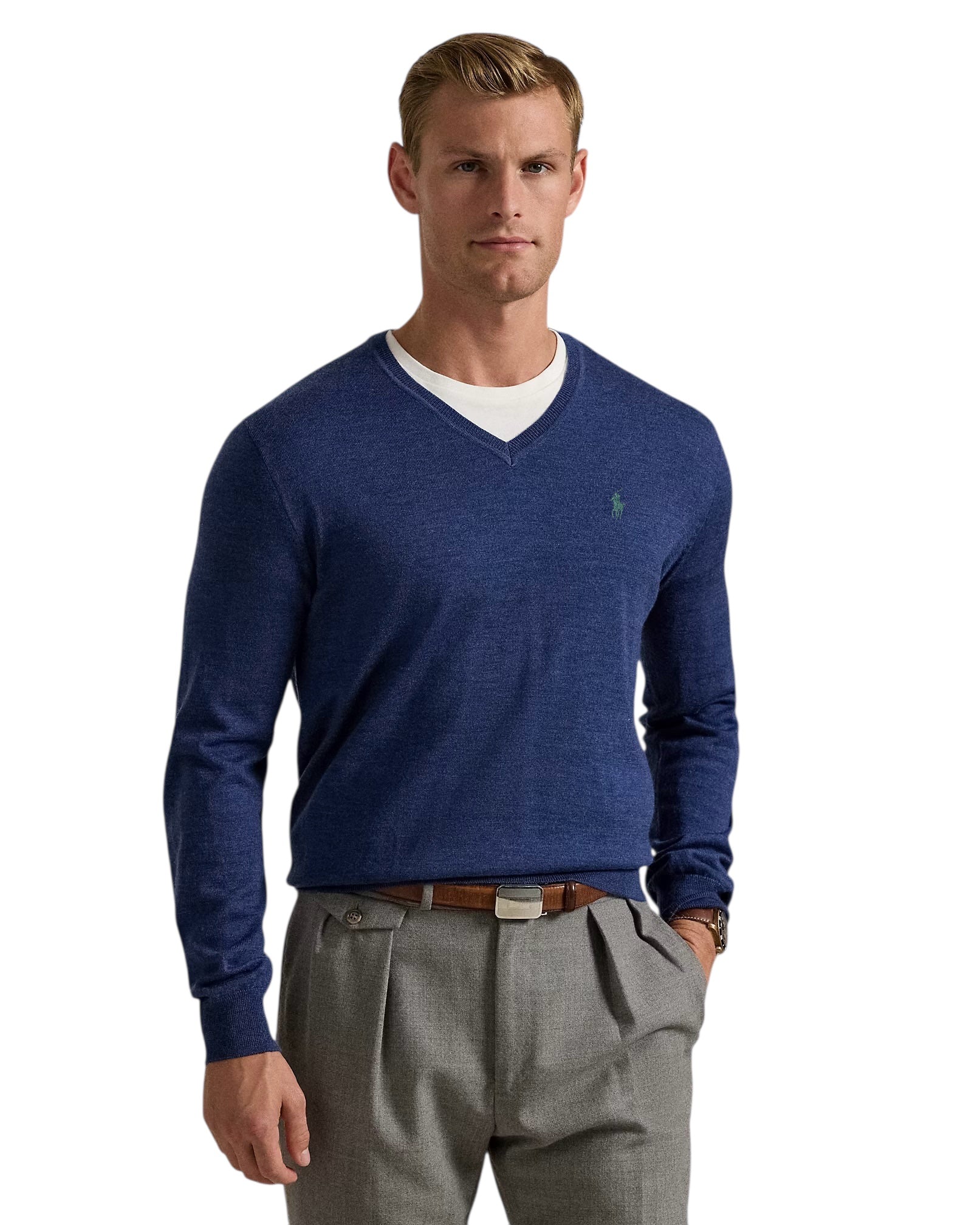 Polo Ralph Lauren Merino Wool V-Neck Jumper