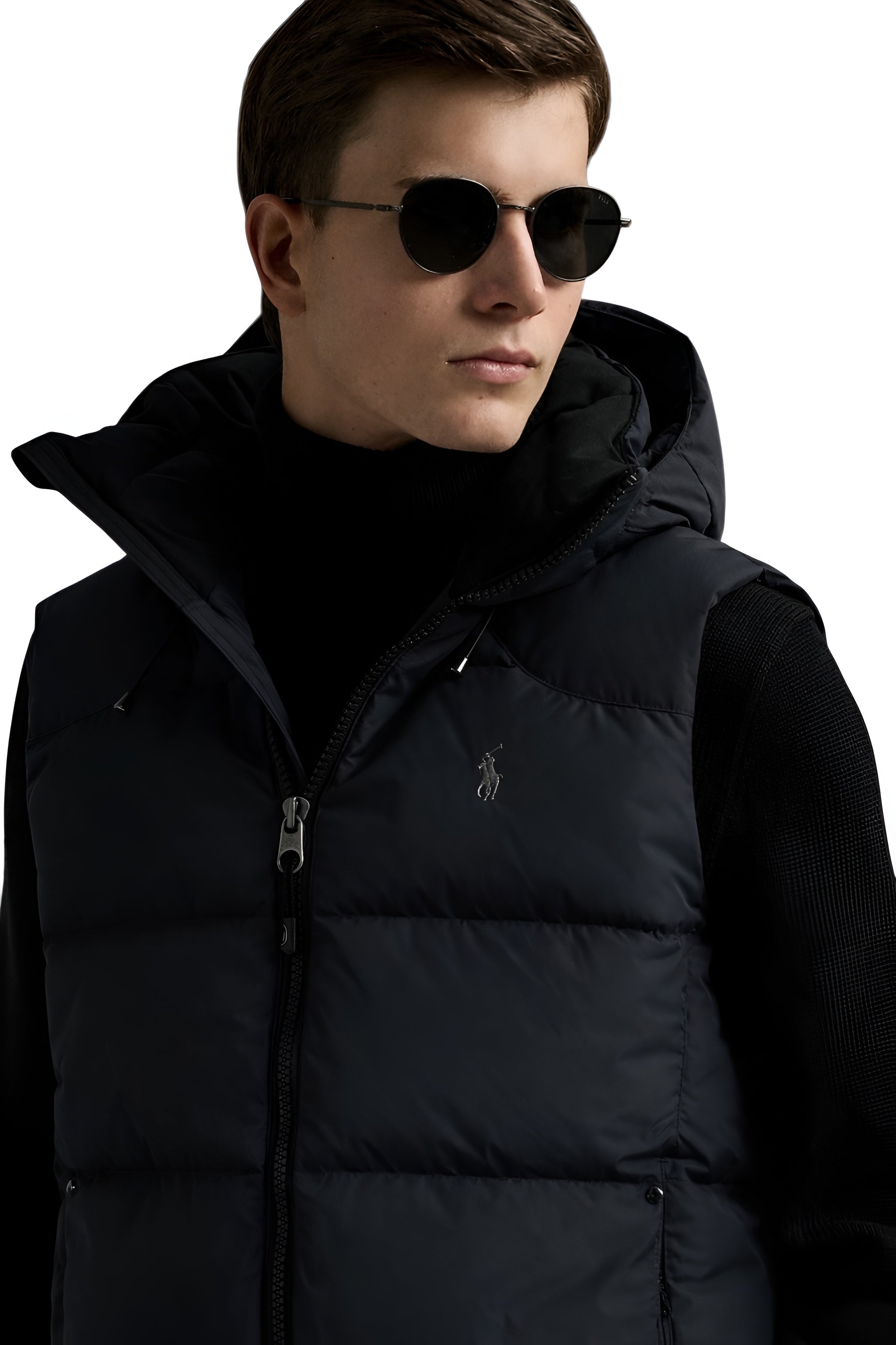 Polo Ralph Lauren Water Repellent Ripstop Hooded Down Insulated Gilet