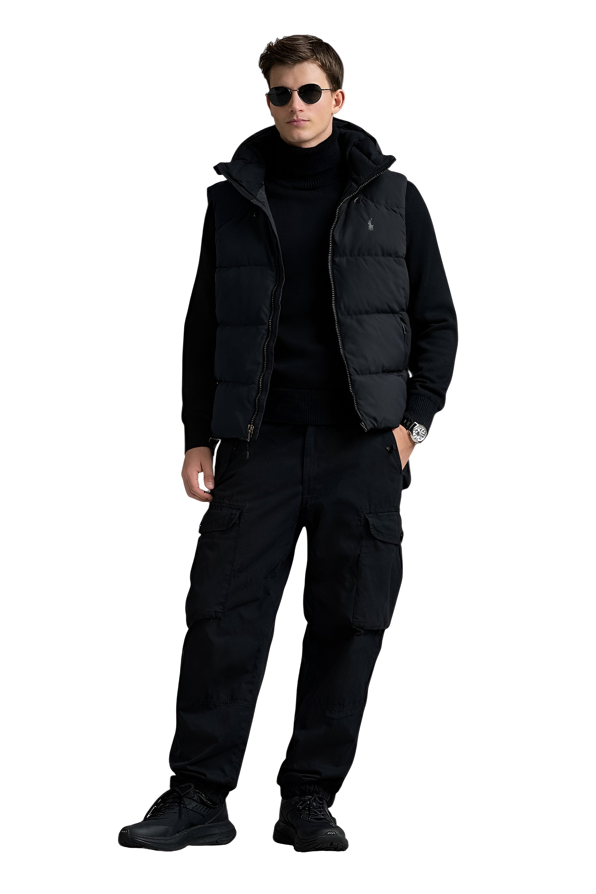 Polo Ralph Lauren Water Repellent Ripstop Hooded Down Insulated Gilet