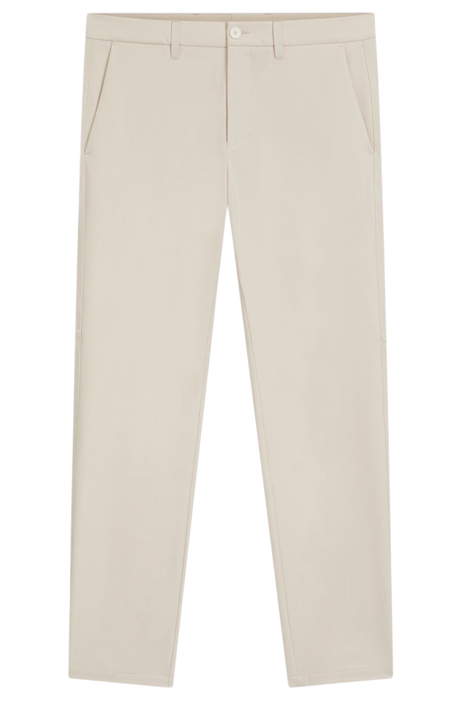 BOSS Slim-Fit T Commuter Trousers In Water-Repellent Stretch Fabric