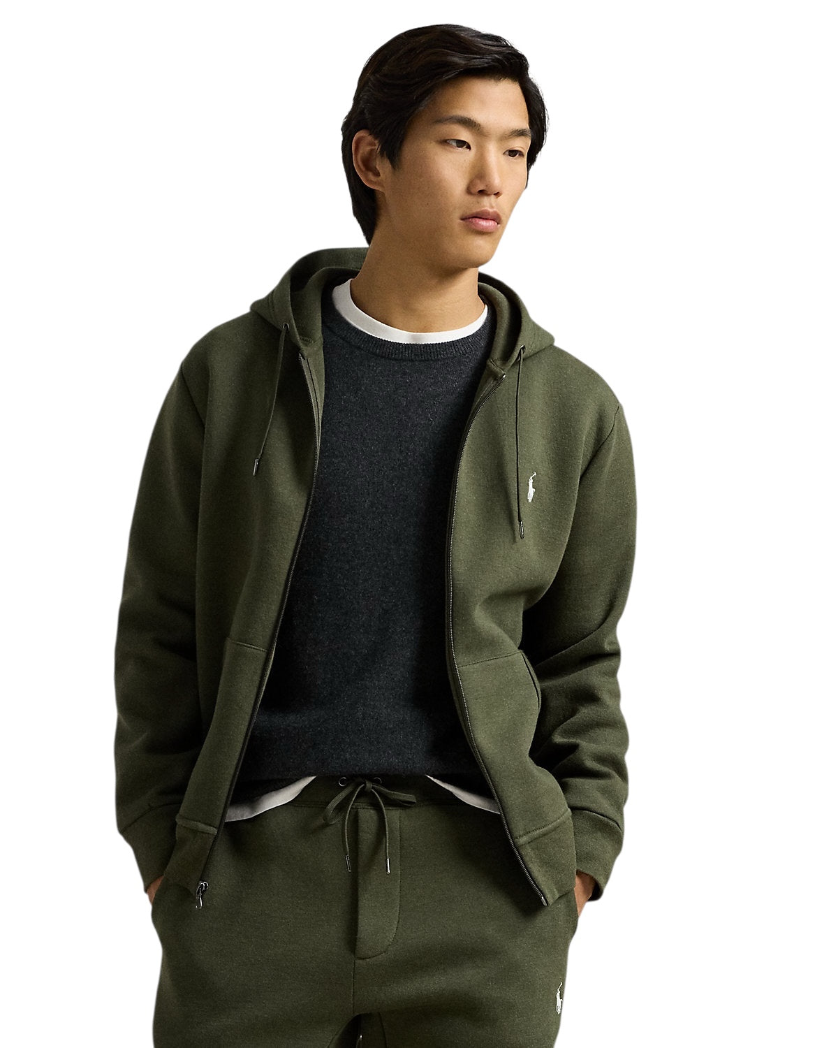 Polo Ralph Lauren Double-Knit Full-Zip Hoodie